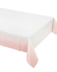 pink ombre table cover