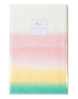 pastel rainbow table cover