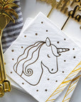 Unicorn Head Napkins