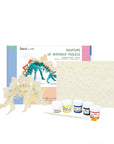 3D Wooden Puzzle Paint Kit - Stegosaurus