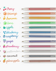 Yummy Yummy Scented Glitter Gel Pens - Set of 12