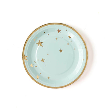 Baby Blue Star Plates