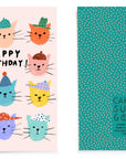 Cat Hats Birthday Card