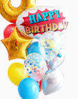 Superhero Birthday Balloongram