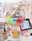 First Day of School Hot Air Balloon