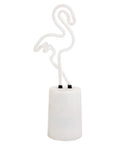 neon flamingo light
