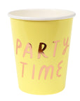 Pastel Typographic Cups