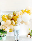 Golden Blush Balloon Garland To-Go