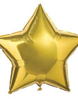 gold star balloon
