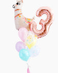 Alpaca Birthday Balloongram