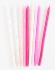 Pink Ombre Candles