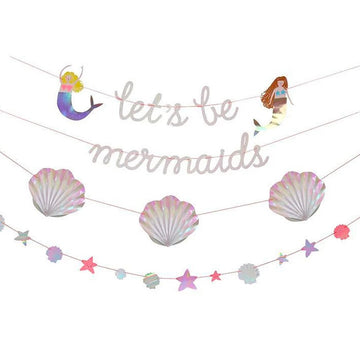 Let's Be Mermaid Garland Set