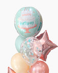 Mint Shimmer Balloongram