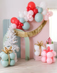 Balloon Garland To-Go in Peppermint Pink