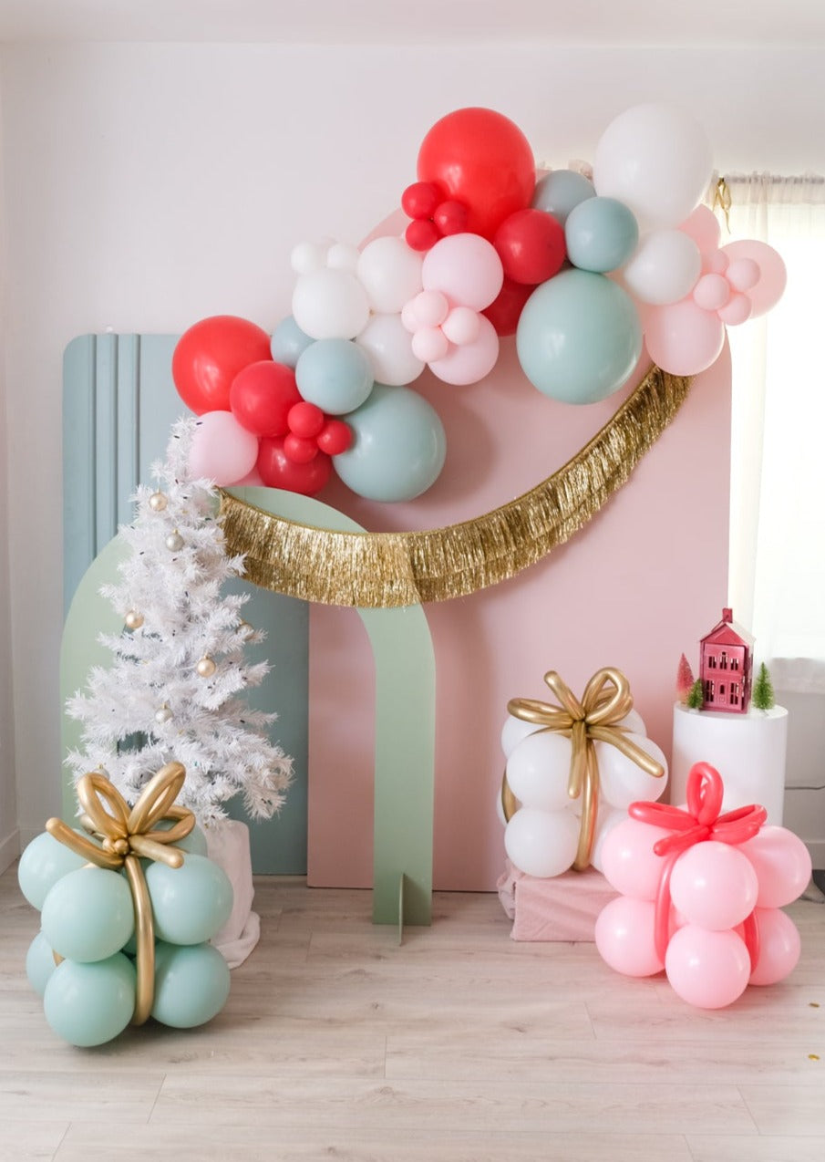 Holly Balloon Gift Toppers