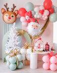 Balloon Garland To-Go in Peppermint Pink