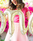 ONE Script Letter Balloon