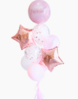 Pink Shimmer Birthday Balloongram