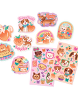 Puppies & Peaches Scented Stickers