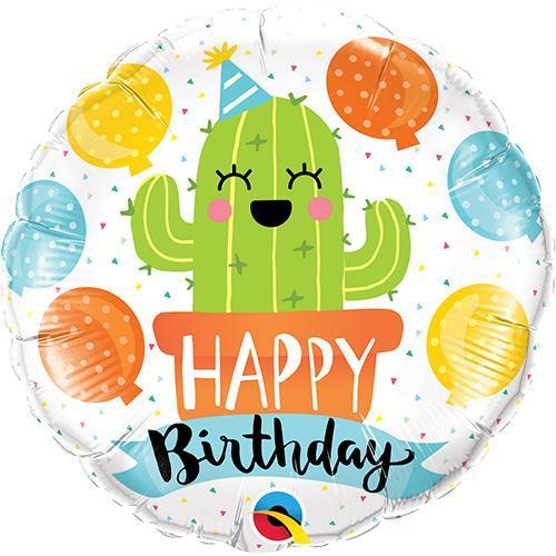 Happy Birthday Cactus Balloon