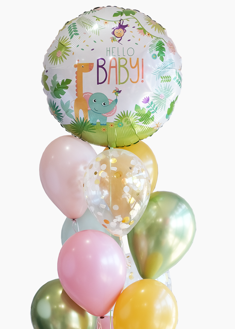 Rainforest Baby Balloongram
