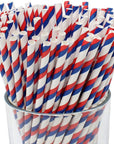 Red, White, and Blue Straws