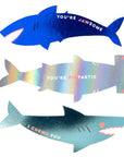 Shark Stickers Valentine's Notes (Set of 24)