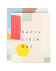 Spectrum Birthday Hand Painted Card