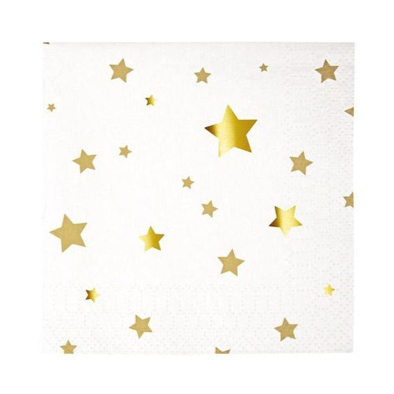 gold star napkins