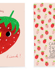 Ichigo (strawberry) Birthday Card
