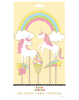 Unicorn Cake Toppers