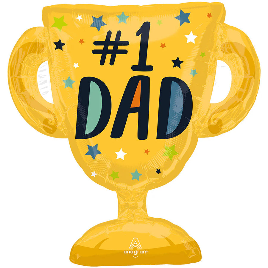 #1 Dad Trophy Balloon