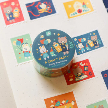 A Craft Party Stamp Washi Tape