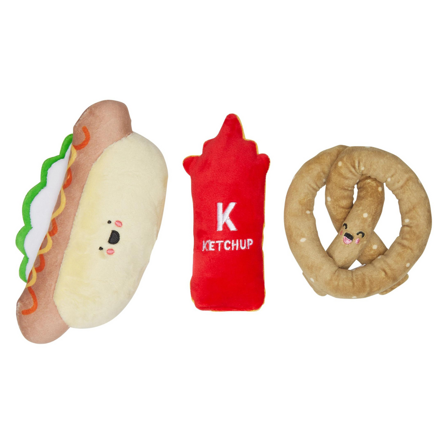 Ballpark Dog Toys - Set of 3