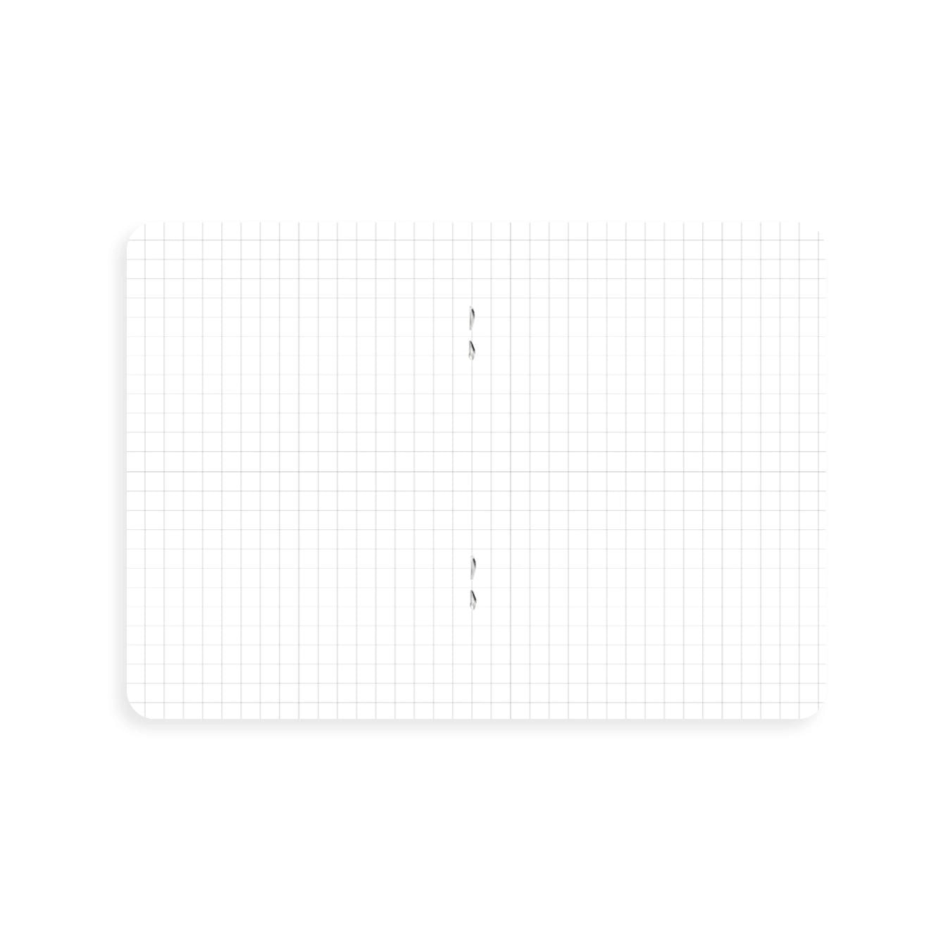 White grid pattern on a white background