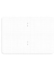 White grid pattern on a white background