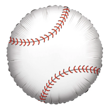 Baseball Small Round Balloon