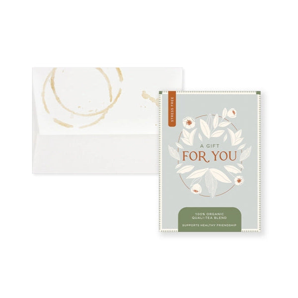Beau-tea-ful Confetti Card