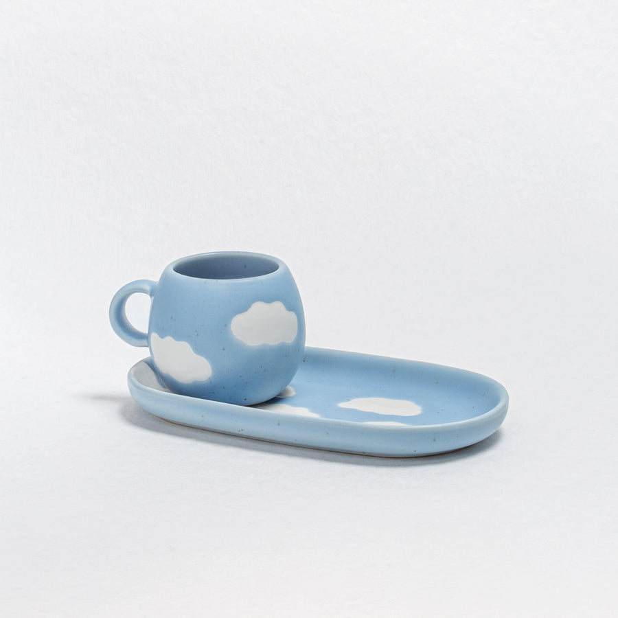 Blue Cloud Ceramic Mini Tray