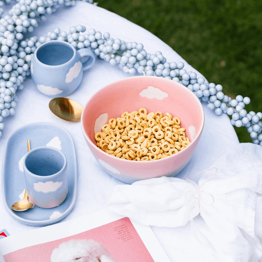 Blue Cloud Ceramic Mini Tray