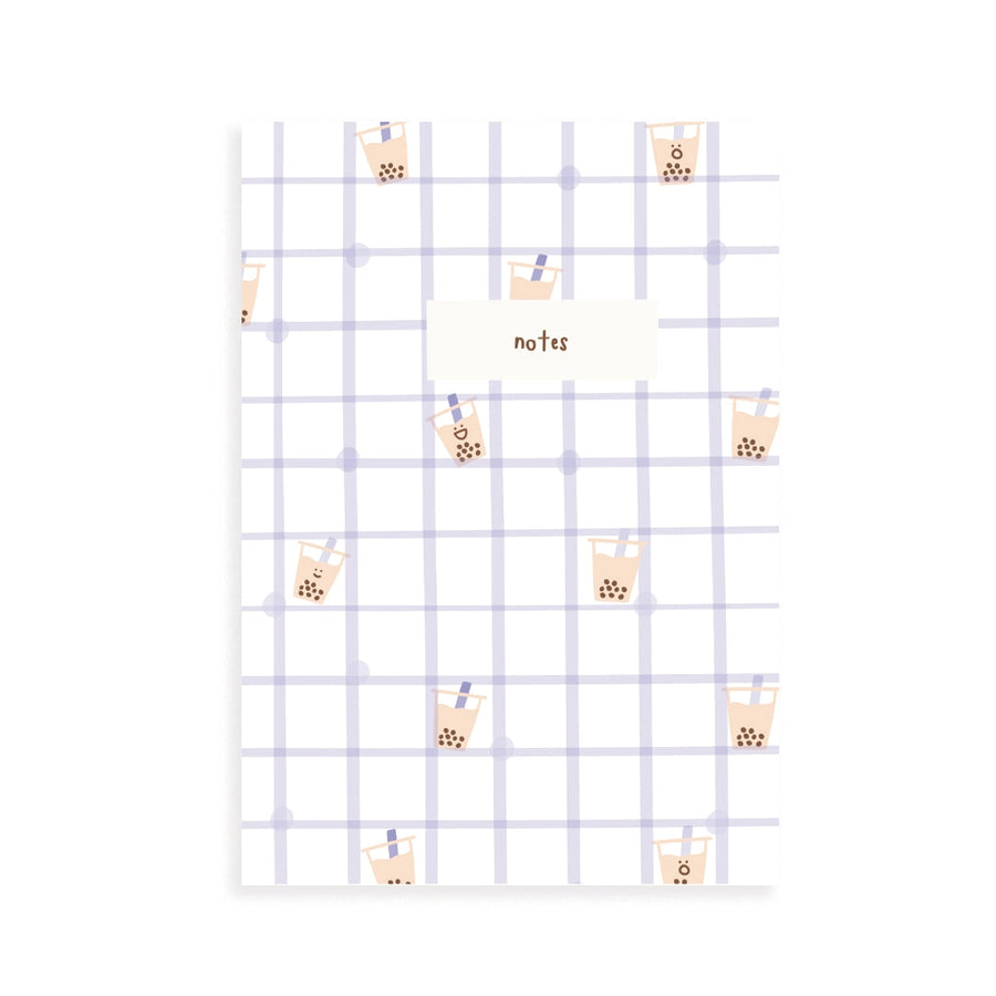 Boba Purple Picnic Pocket Notebook