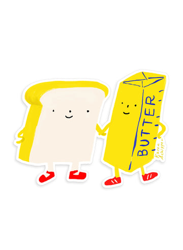 Bread and Butter Sticker