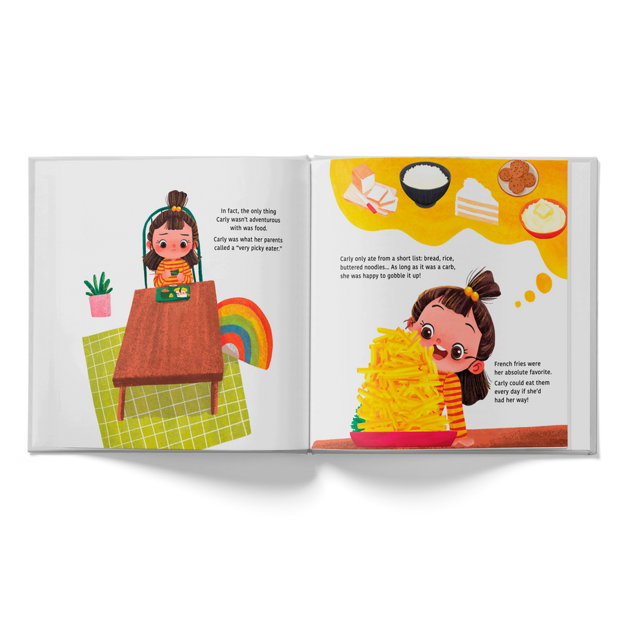 Carly Tries New Foods