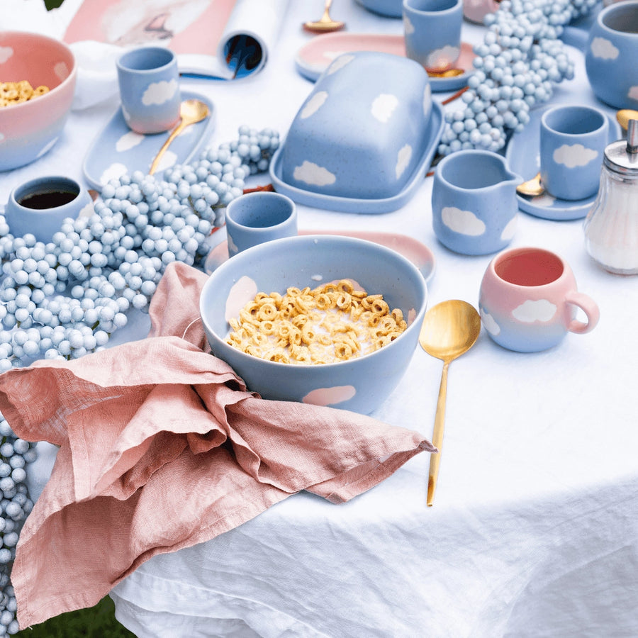 Cloud Sunset Ceramic Ball Mug