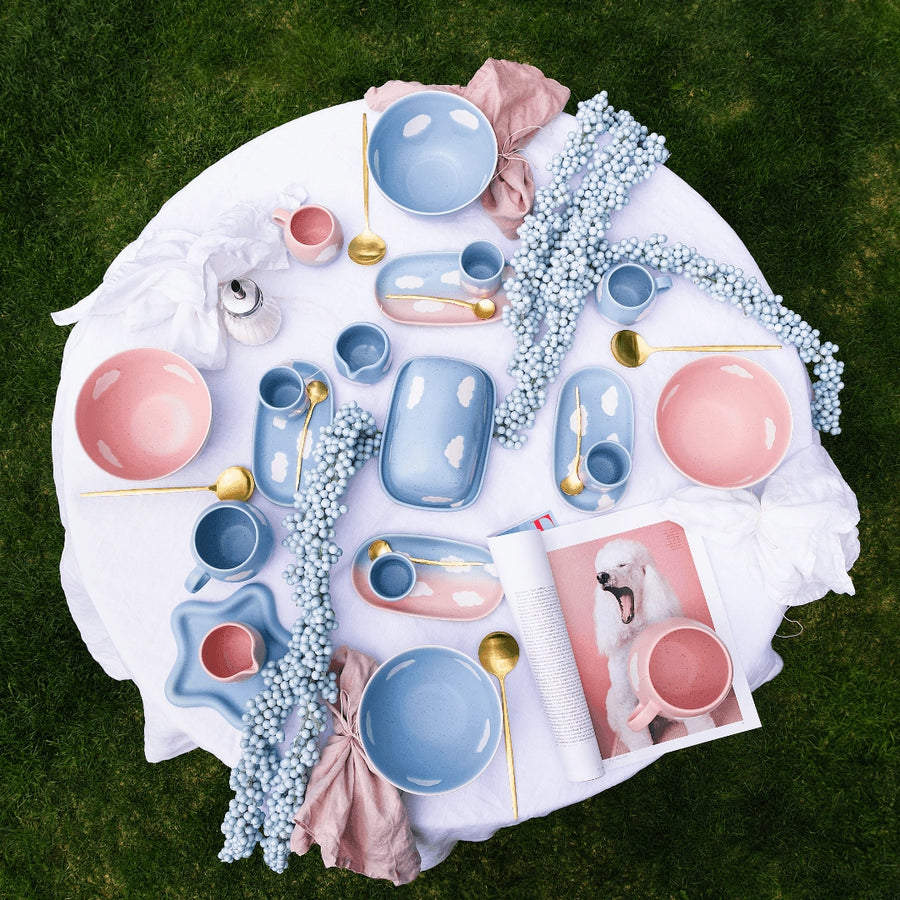 Blue Cloud Ceramic Mini Bowl