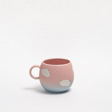 Cloud Sunset Ceramic Ball Mug