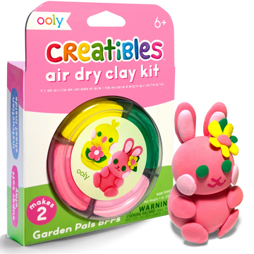 Creatibles DIY Air Dry Clay Kit - Garden Pals Bffs
