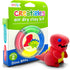 Ooly Creatibles air dry clay kit packaging with a red dinosaur figure on a white background