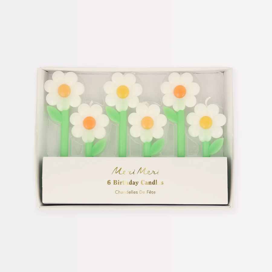 Daisy Flower Candles