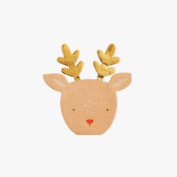 Deer Rudolph Shaped Napkins